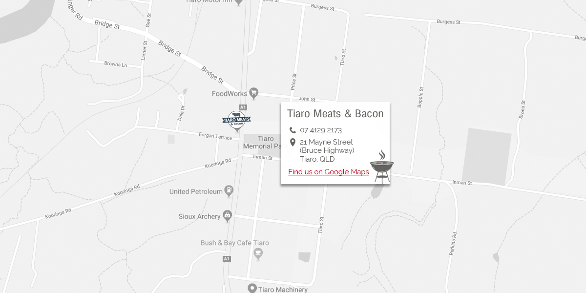 Visit Us - Tiaro Meats & Bacon